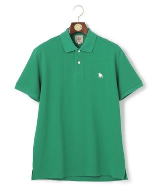 J.PRESS MEN 【大人気】アメリカンコットンンバックブル ポロシャツ グリーン系