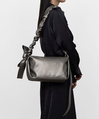 LANVIN en Bleu フリディティ 2wayショルダーバッグ ブロンズ