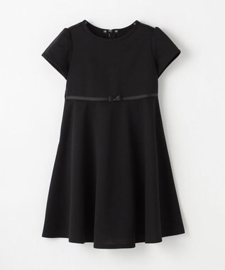 ANY KIDS 襟付きワンピース ブラック