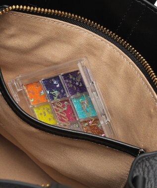 style code ［RICKERS/リッカーズ］ナチュラルレザーアオリハンドバッグ ブラック