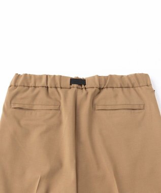 UNFILO MENS ウールライク テーパードパンツ ブラウン