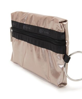 LeSportsac MULTI POUCH WRISTLET/ブラック/ローズゴールドシャイン/ピンク ブラック/ローズゴールドシャイン/ピンク
