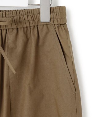 23区 L 【SLOW/一部店舗限定】ライトタンブラータフタ ワイド パンツ カーキ系