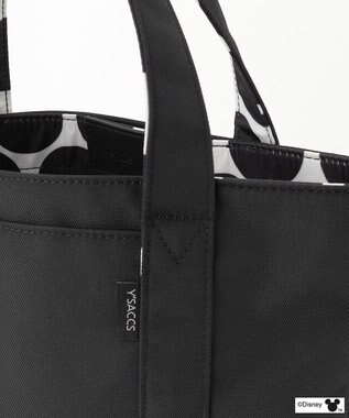 Y'SACCS 【Disney Collection】シルエットプリントトートバッグ　Sサイズ ブラック