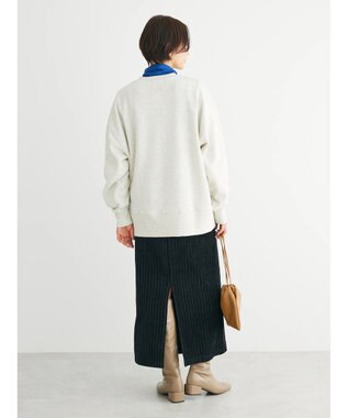 Green Parks 裏起毛ロゴプルオーバー Oatmeal