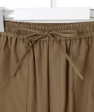 23区 L 【SLOW/一部店舗限定】ライトタンブラータフタ ワイド パンツ カーキ系