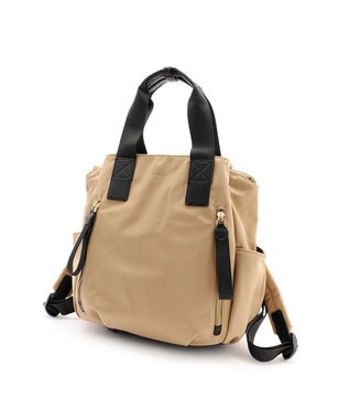 MioFIRANO はっ水軽量ナイロン2WAYリュック　FIRANO フィラノ BEIGE