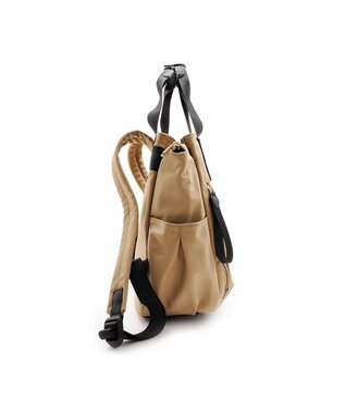 MioFIRANO はっ水軽量ナイロン2WAYリュック　FIRANO フィラノ BEIGE