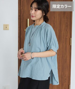 CRAFT STANDARD BOUTIQUE ナチュラルワッシャーブラウス【WEB限定カラー有り】