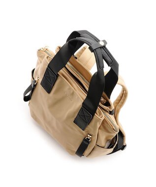 MioFIRANO はっ水軽量ナイロン2WAYリュック　FIRANO フィラノ BEIGE