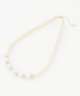 ANY SIS 【2WAY】パール調 ネックレス キスカ