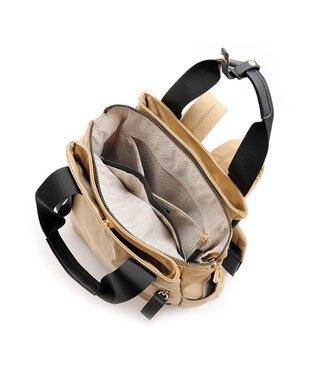MioFIRANO はっ水軽量ナイロン2WAYリュック　FIRANO フィラノ BEIGE