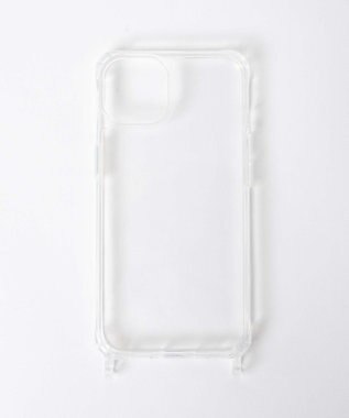 WEGO ストラップホール付きクリアiphoneケース 柄2