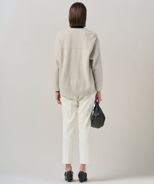 ICB ミルドウール ニットブルゾン トープ系