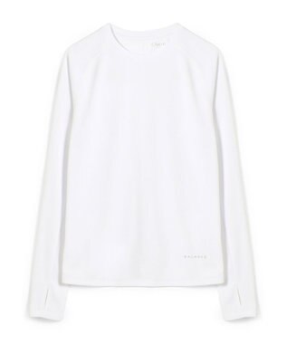 Chacott Chacott BALANCE ランナーズロングスリーブTシャツ ホワイト