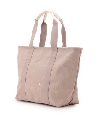 TOCCA 【chayさん着用・WEB＆一部店舗限定】LUCKY SHOWER TRAVELING TOTE トラベルキャンバストート ベージュ系