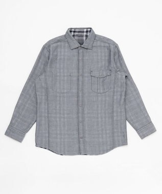 JOSEPH ABBOUD 【キングサイズ】リバーシブルチェック シャツ