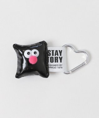 WEGO スクエアモンスターキーホルダー ブラック