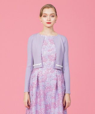 TOCCA 【洗える！】ETERNAL KNIT カーディガン ライラック系