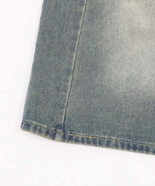 WEGO バギーハーフデニム デニム中濃色