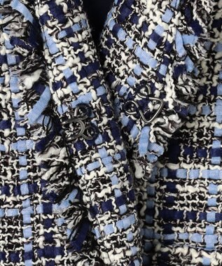 J.PRESS LADIES ファニーツイード ジレ ネイビー系