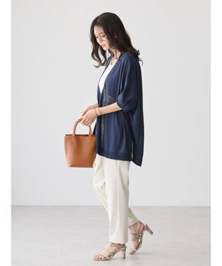 AMERICAN HOLIC ＵＶカットポンチョニットカーディガン Navy