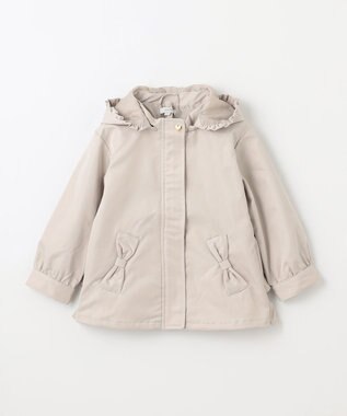 ANY KIDS ガーリーマウンテンパーカー ミルキーベージュ