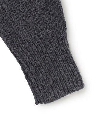 BEIGE， BAMBOO / Vネックニット Slate