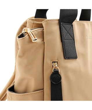 MioFIRANO はっ水軽量ナイロン2WAYリュック　FIRANO フィラノ BEIGE