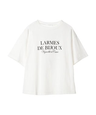 Green Parks 両面ロゴツアーボックスＴシャツ Off White