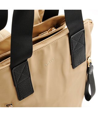 MioFIRANO はっ水軽量ナイロン2WAYリュック　FIRANO フィラノ BEIGE