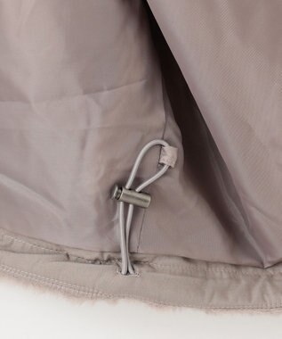 ANY 【手洗い可】ファーブルゾン グレージュ