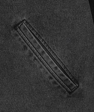 WEGO 【ユニセックス着用ITEM/MLサイズ展開】ワーカーズデニムZIPジャケット デニムブラックソノタ