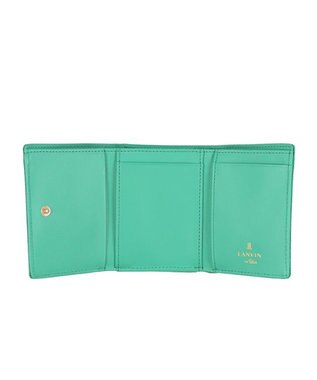 LANVIN en Bleu エルヴィー 三つ折り財布 グリーン