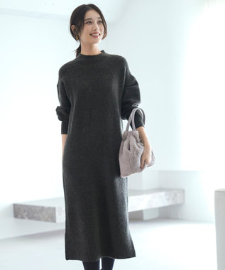 ANY SIS L Airニット ワンピース