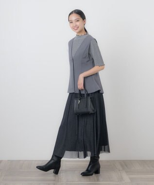 ONWARD Reuse Park 【any FAM】カットソー秋冬 ブラック