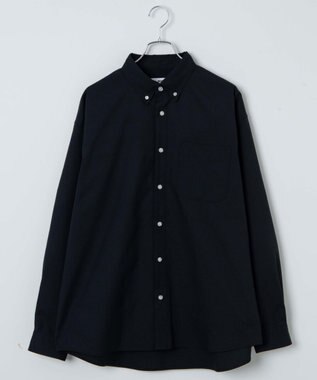 WEGO イージーケアオックスフォードシャツ ブラック