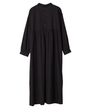 CRAFT STANDARD BOUTIQUE ２ＷＡＹインドコットン刺繍ワンピース Black
