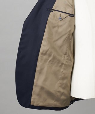 GOTAIRIKU シワになりにくい【御幸毛織/みゆきけおり】Superior160s 3ピーススーツ（ネイビー） ネイビー系