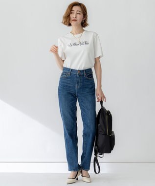 23区 S 【洗える】CA ME TENTE ロゴ TEE ホワイト系