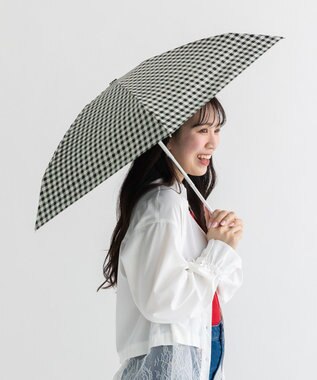 earth music&ecology earth×Wpc.コンパクト日傘 Black