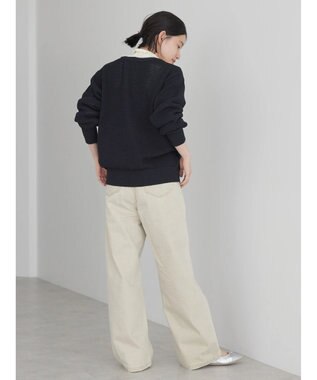 AMERICAN HOLIC エコカルットクルーネックカーディガン Navy