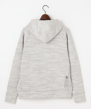 JOSEPH ABBOUD MOUNTAIN 【軽量/ソフト】ソフトダンボールニットジップパーカー ライトグレー系