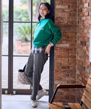 ANY 刺繍ロゴニット グリーン