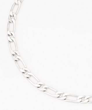 ICB ショートチェーンネックレス シルバー［変形喜平チェーン］系