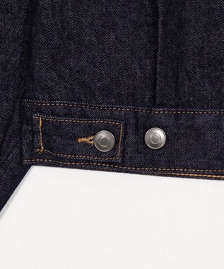 WEGO 【ユニセックス着用ITEM】リジットデニムジャケット デニムブラック