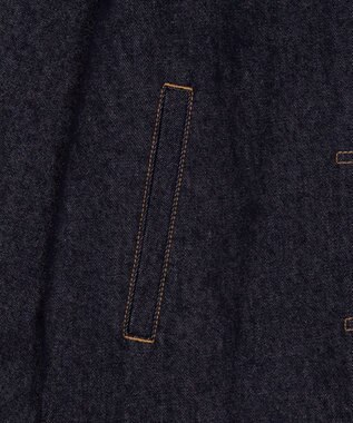 WEGO 【ユニセックス着用ITEM】リジットデニムジャケット デニムブラック