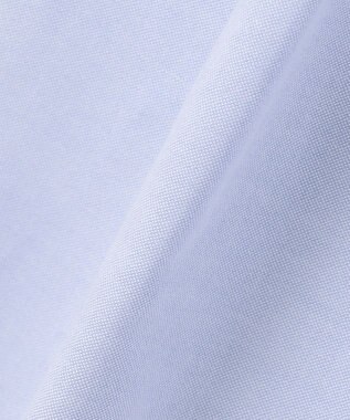 23区 【SLOW/一部店舗限定】コットンオックス シャツワンピース サックスブルー