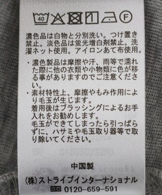 earth music&ecology シアーダンボールフーディーベスト Brown