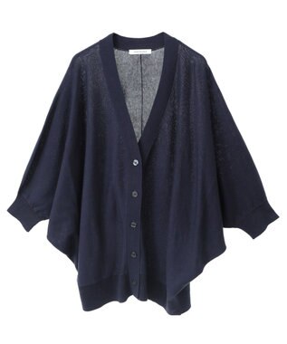 AMERICAN HOLIC UVカットドルマンニットカーディガン Navy